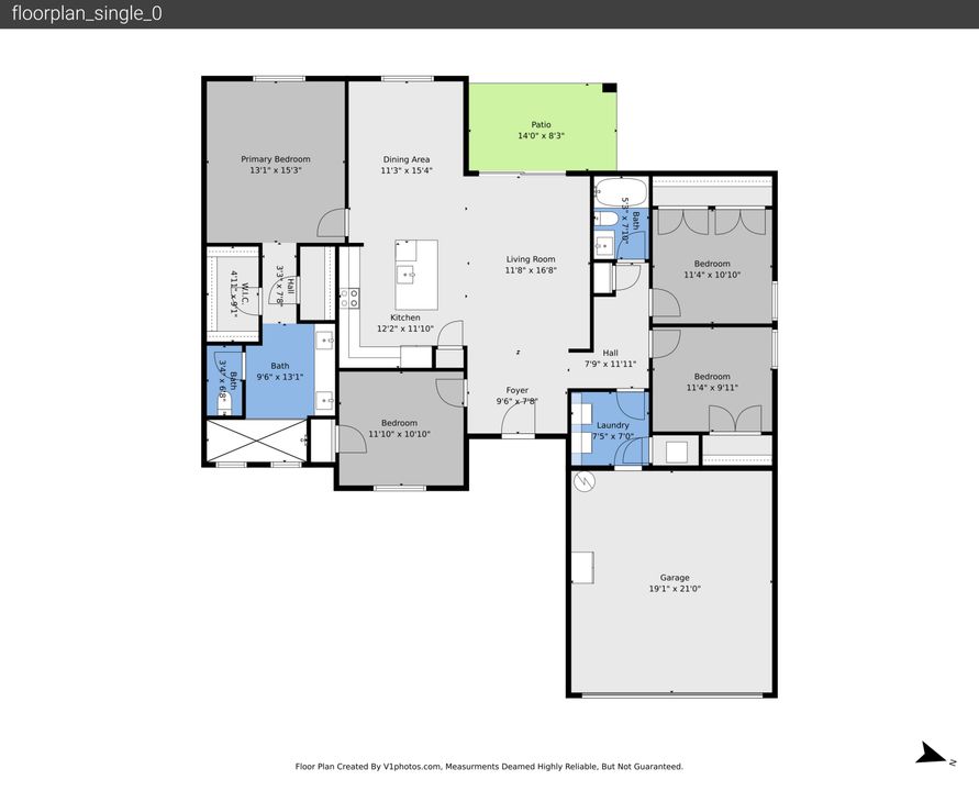 合同活跃: $460,000 (4 贝兹, 2 浴室, 1773 平方英尺)