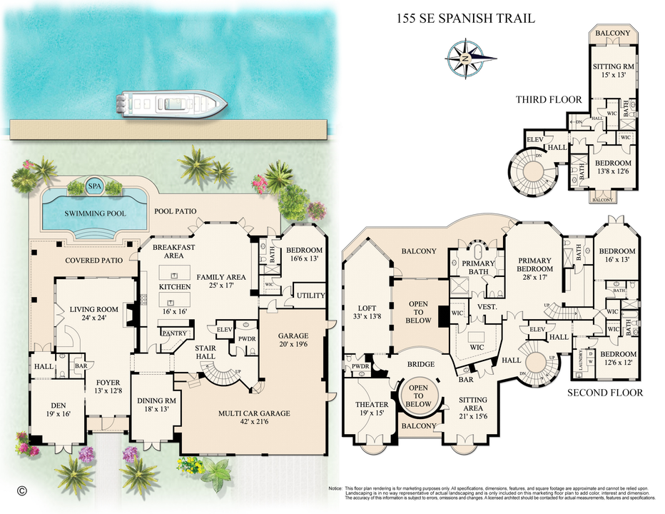 For Sale: $13,800,000 (6 beds, 7 baths, 9296 Square Feet)