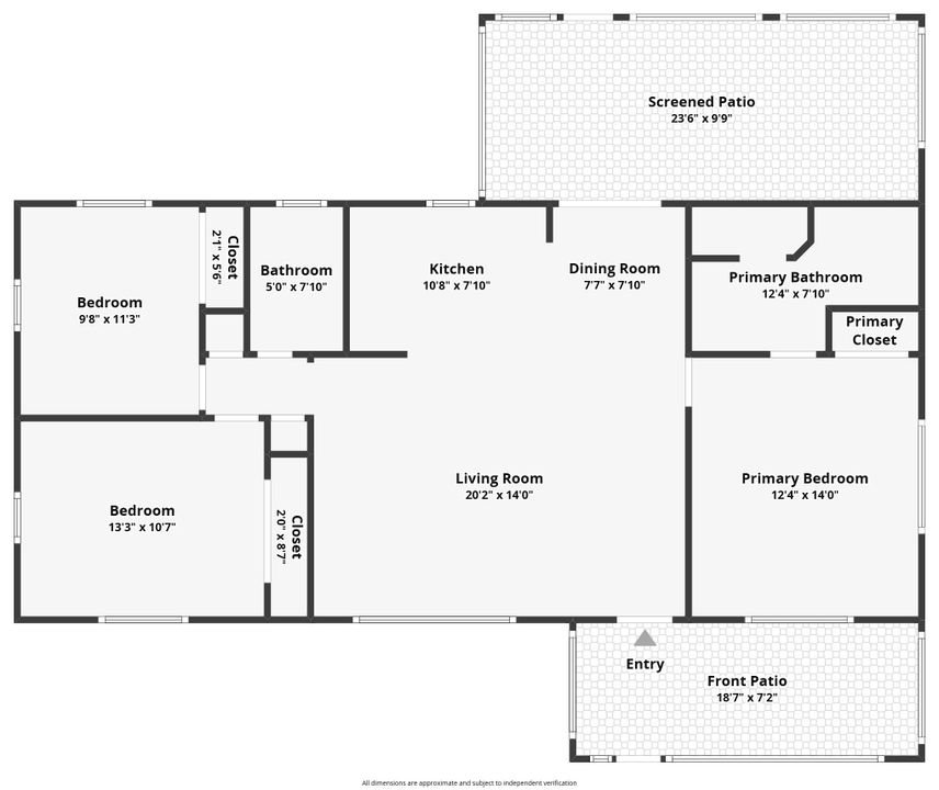 Под контрактом: $400,000 (3 спален, 2 ванн, 1224 Квадратных фут)