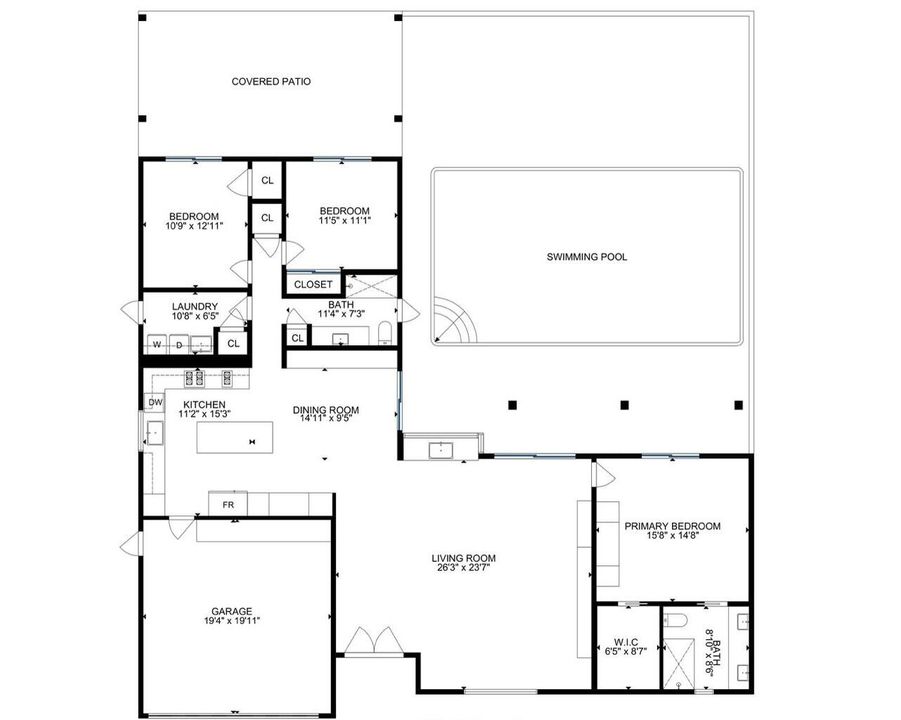 En Renta: $25,000 (3 camas, 2 baños, 1918 Pies cuadrados)