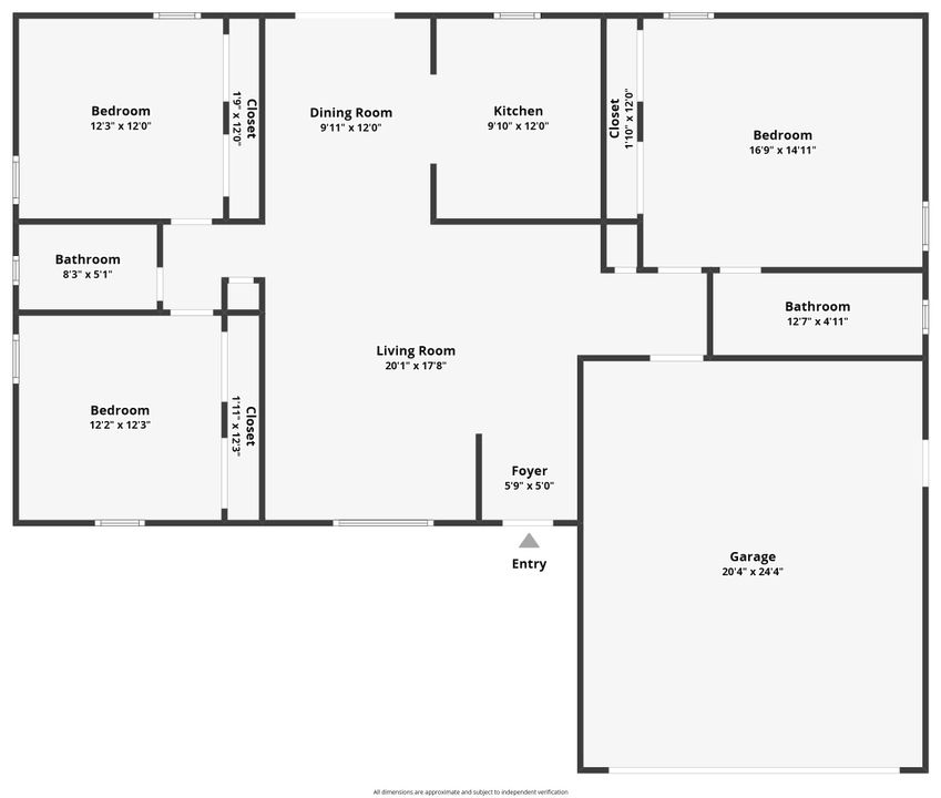 Active With Contract: $399,900 (3 beds, 2 baths, 1594 Square Feet)