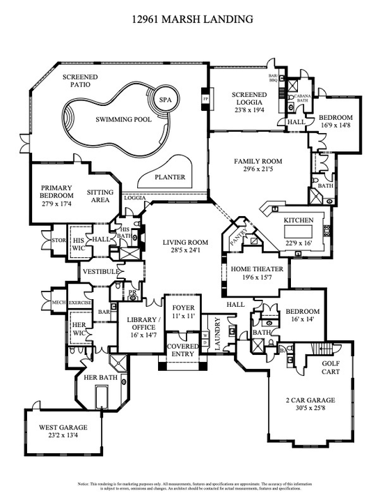 For Sale: $6,200,000 (3 beds, 5 baths, 5656 Square Feet)