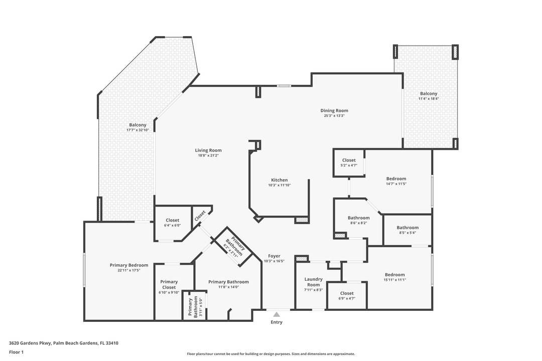 На продажу: $1,200,000 (3 спален, 3 ванн, 2622 Квадратных фут)