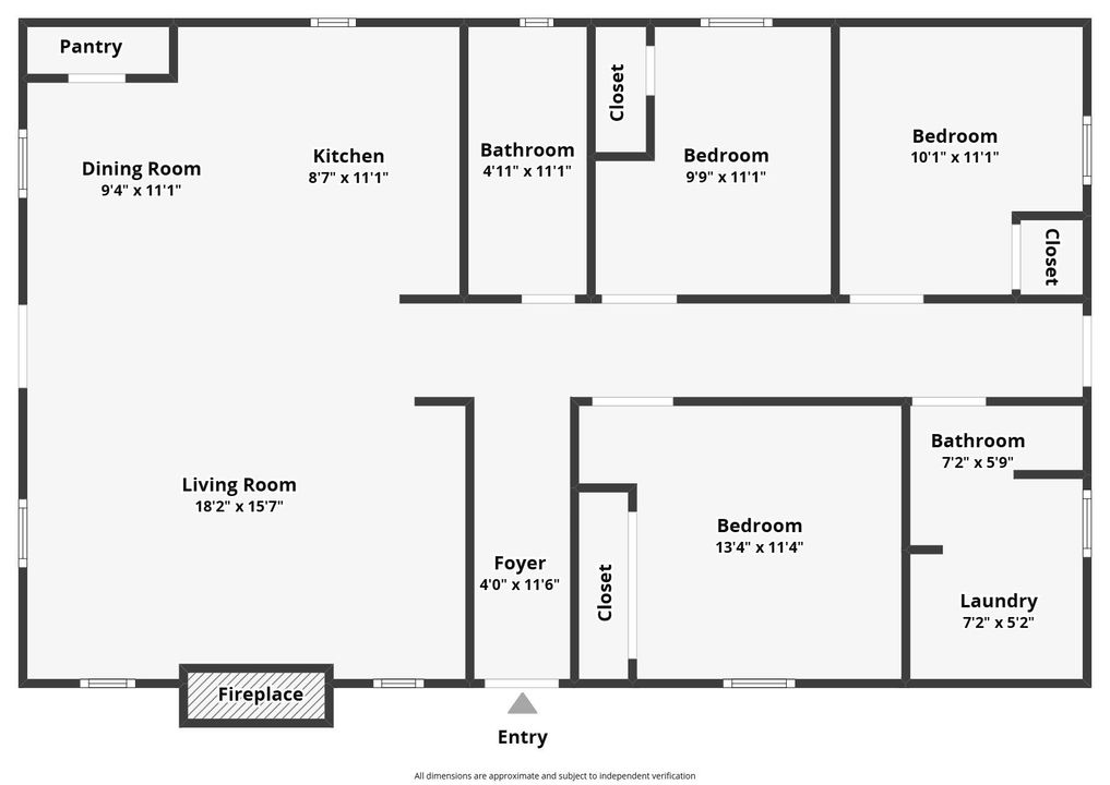 For Sale: $200,000 (3 beds, 2 baths, 1260 Square Feet)