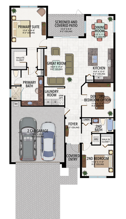 Под контрактом: $418,900 (2 спален, 2 ванн, 1599 Квадратных фут)