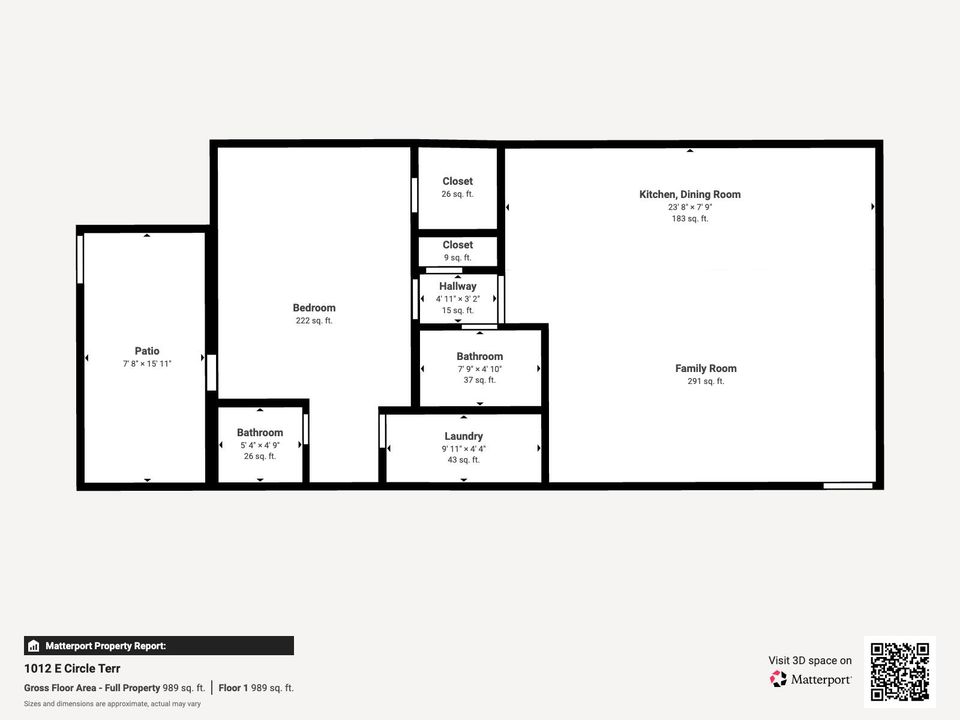 Activo con contrato: $174,000 (1 camas, 2 baños, 994 Pies cuadrados)