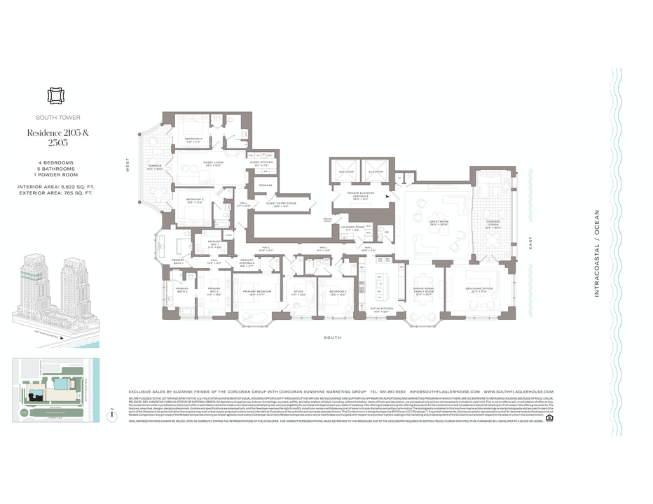 For Sale: $23,800,000 (4 beds, 5 baths, 5822 Square Feet)