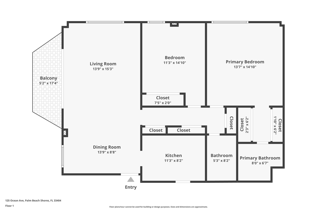 На продажу: $650,000 (2 спален, 2 ванн, 1064 Квадратных фут)