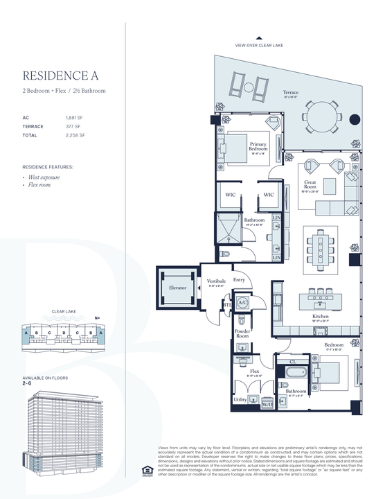 For Sale: $2,300,000 (2 beds, 2 baths, 1874 Square Feet)