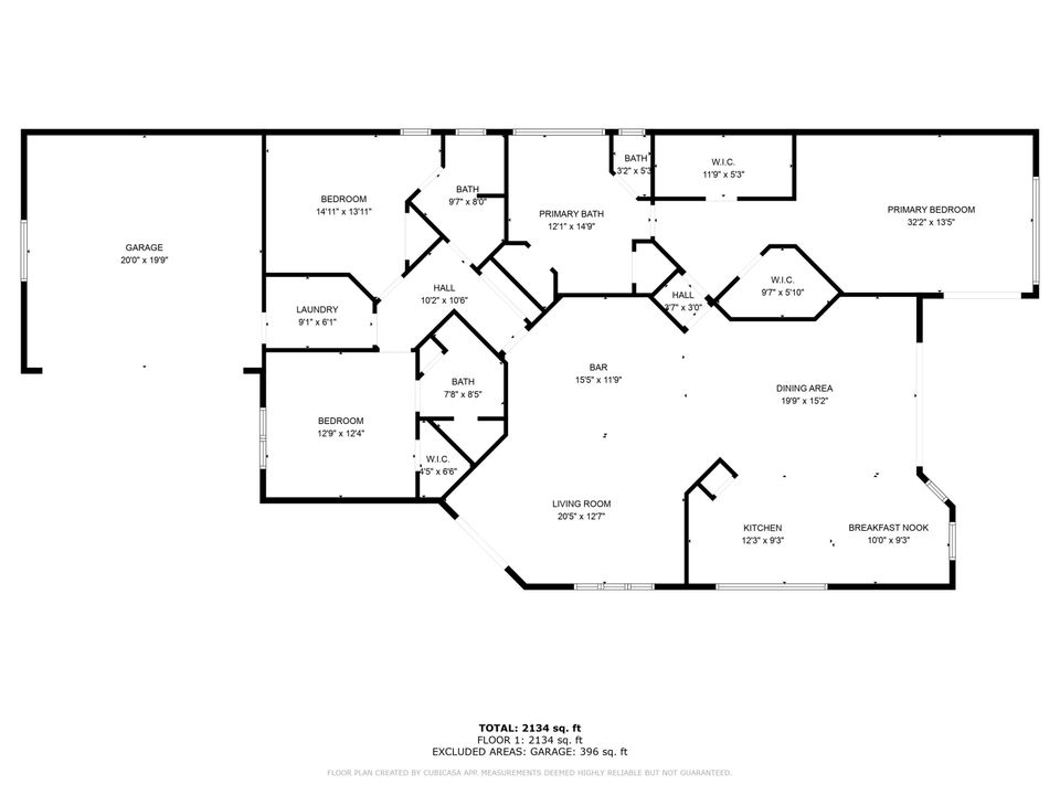 For Rent: $14,000 (3 beds, 3 baths, 2384 Square Feet)