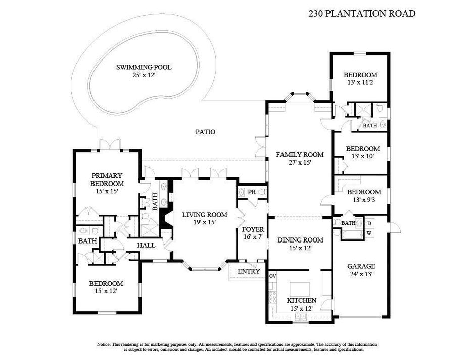 For Rent: $38,000 (5 beds, 4 baths, 2821 Square Feet)