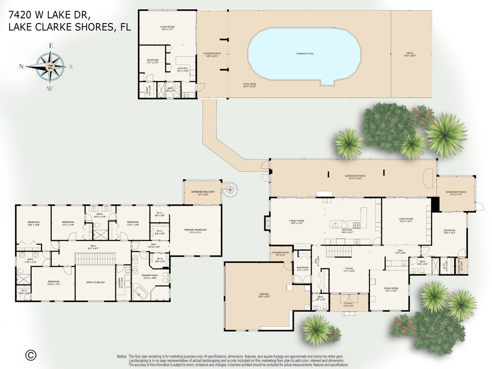 待售: $5,250,000 (6 贝兹, 4 浴室, 4302 平方英尺)