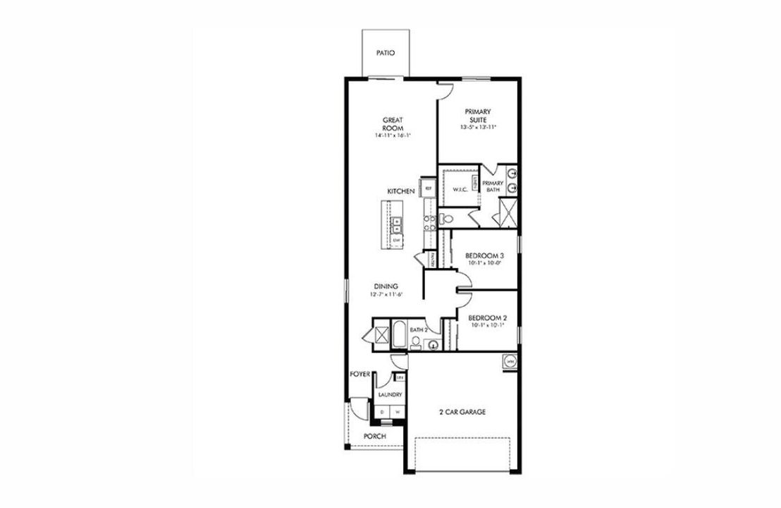 En Venta: $346,590 (3 camas, 2 baños, 1513 Pies cuadrados)