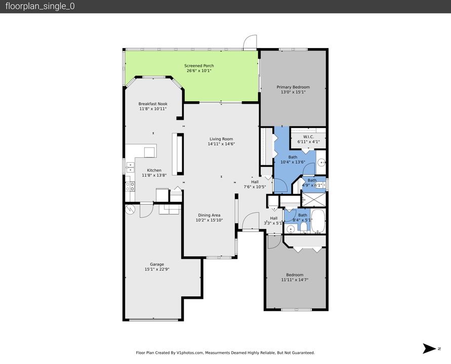 En Venta: $147,000 (2 camas, 2 baños, 1530 Pies cuadrados)
