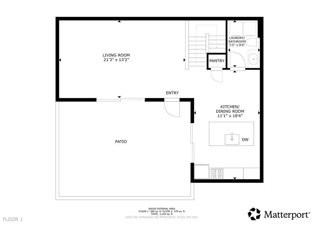 Active With Contract: $319,900 (2 beds, 2 baths, 1264 Square Feet)