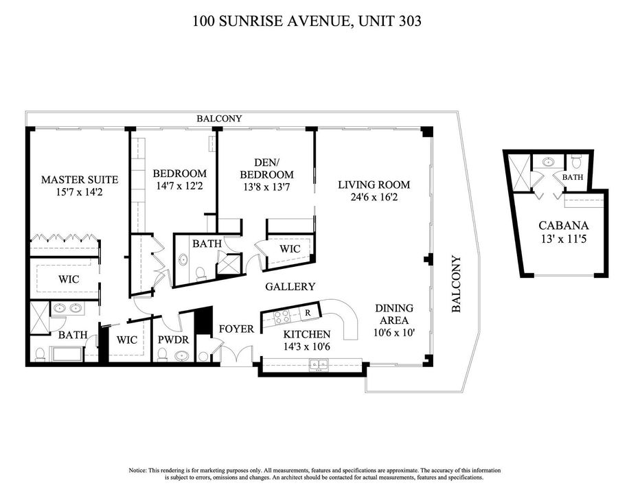 Active With Contract: $6,995,000 (3 beds, 2 baths, 2041 Square Feet)