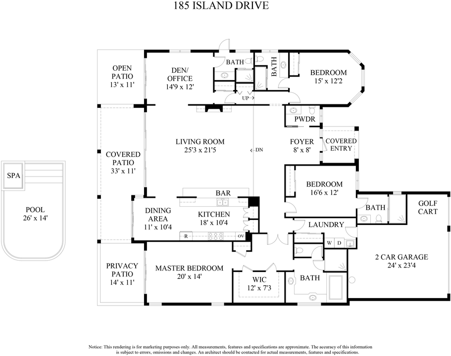En Venta: $9,900,000 (4 camas, 4 baños, 3119 Pies cuadrados)