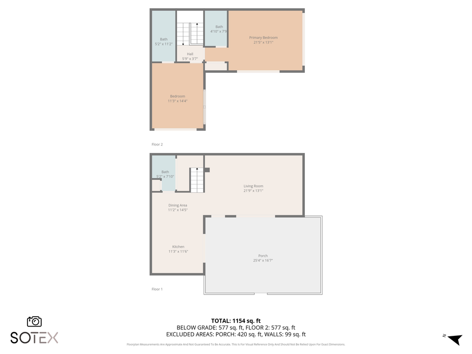 Active With Contract: $354,900 (2 beds, 2 baths, 1232 Square Feet)