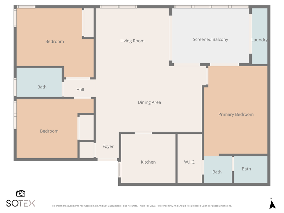 Active With Contract: $299,500 (3 beds, 2 baths, 1093 Square Feet)