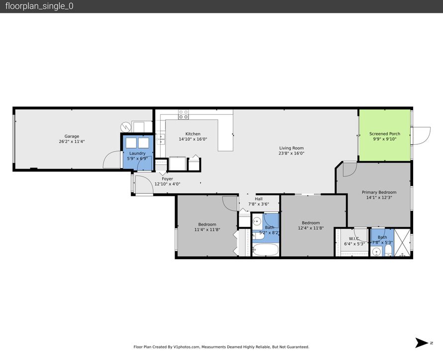 En Venta: $289,000 (2 camas, 2 baños, 1500 Pies cuadrados)