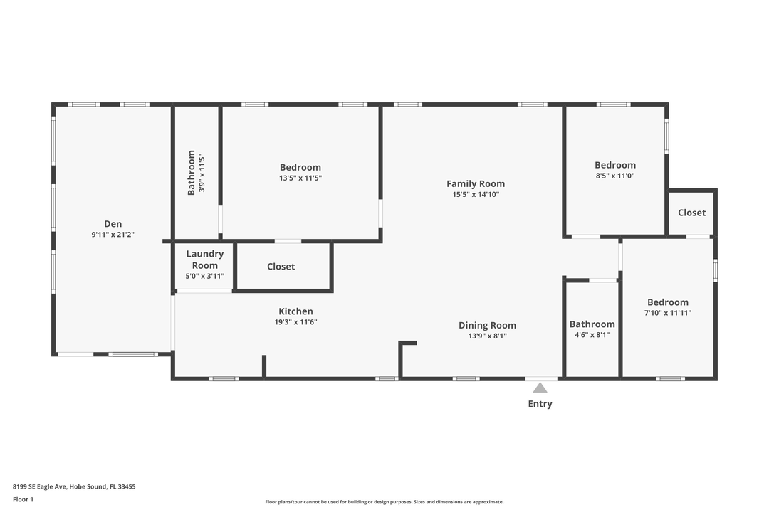 На продажу: $265,000 (3 спален, 2 ванн, 1358 Квадратных фут)