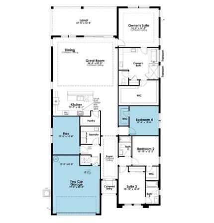 En Renta: $8,500 (4 camas, 3 baños, 2917 Pies cuadrados)