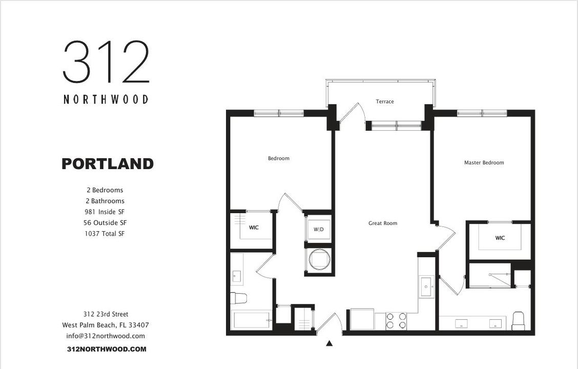 Под контрактом: $2,700 (2 спален, 2 ванн, 981 Квадратных фут)