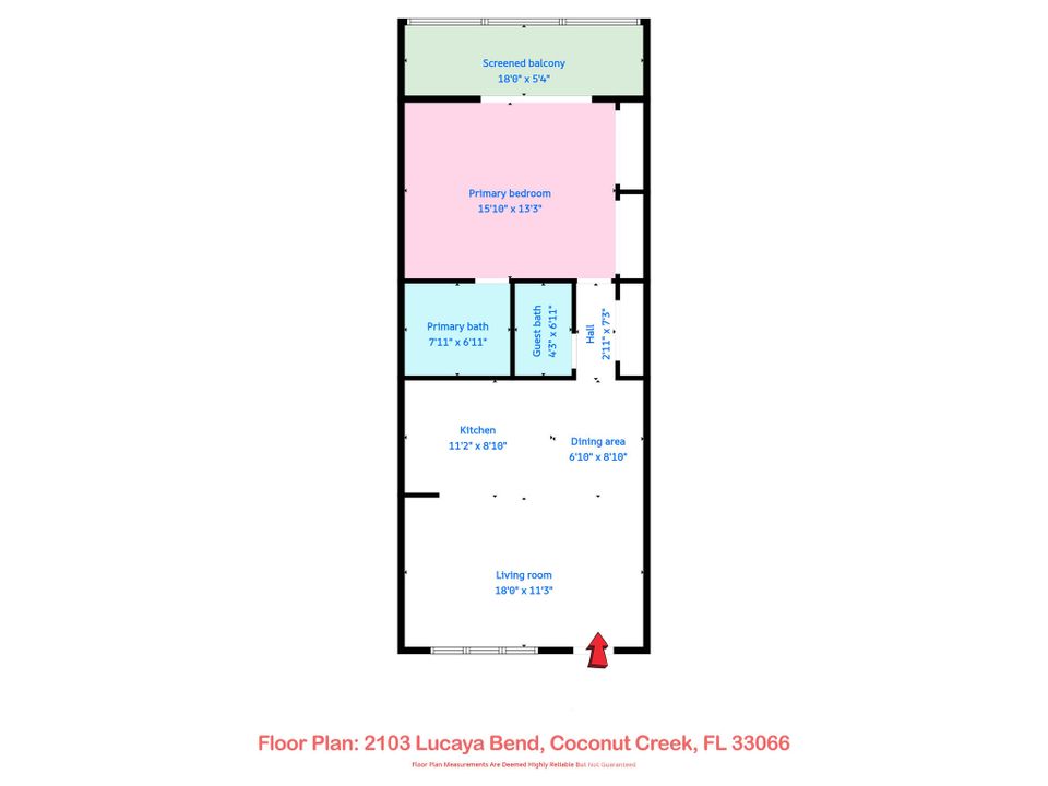 Под контрактом: $115,000 (1 спален, 1 ванн, 798 Квадратных фут)