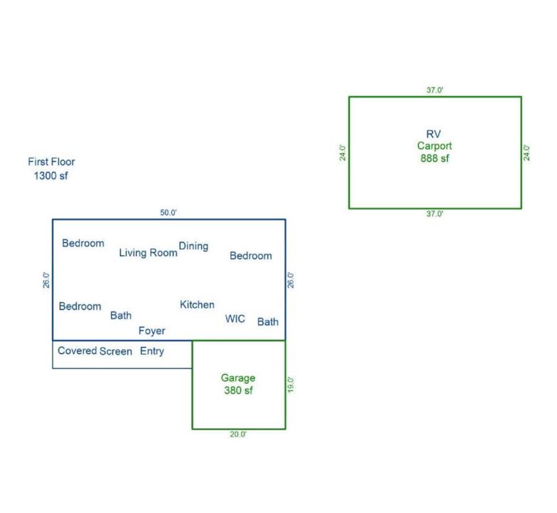 For Sale: $574,999 (3 beds, 2 baths, 1300 Square Feet)