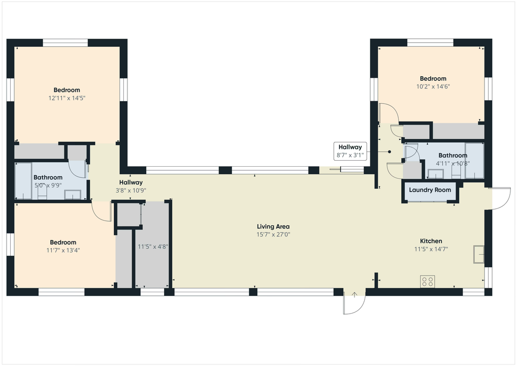 For Sale: $515,000 (3 beds, 2 baths, 1649 Square Feet)