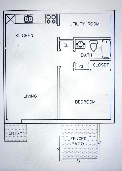 For Rent: $1,650 (1 beds, 1 baths, 550 Square Feet)