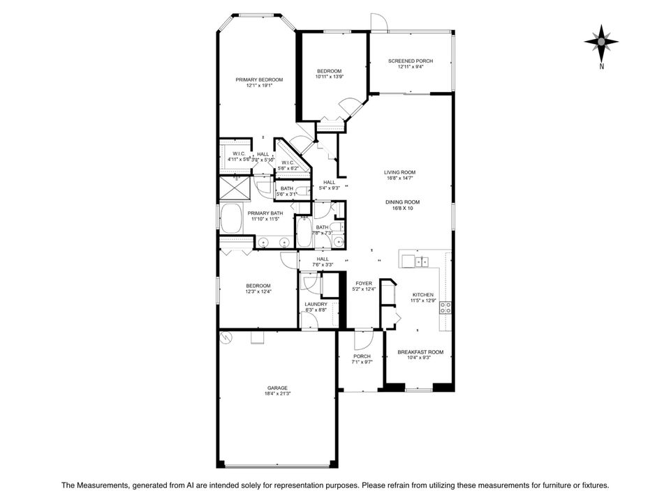 待售: $358,999 (3 贝兹, 2 浴室, 1898 平方英尺)