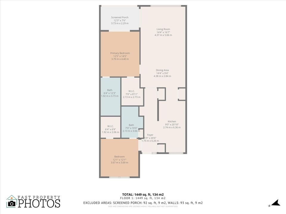 For Sale: $459,900 (2 beds, 2 baths, 1449 Square Feet)