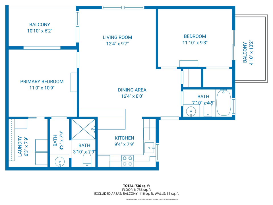 待售: $240,000 (2 贝兹, 2 浴室, 874 平方英尺)