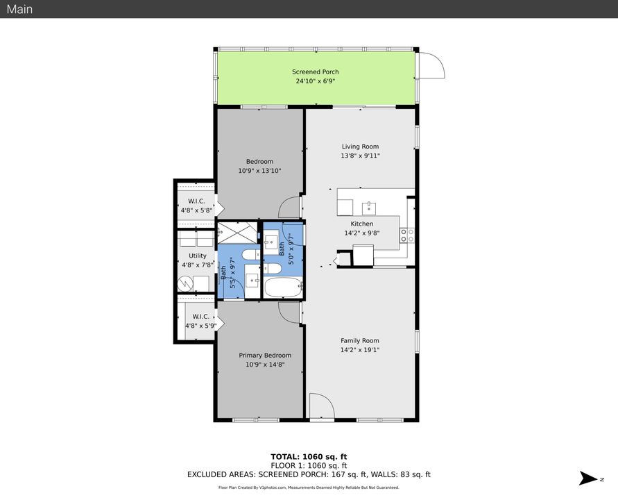 待售: $228,000 (2 贝兹, 2 浴室, 1217 平方英尺)