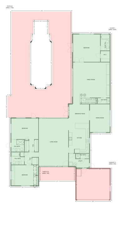 For Sale: $2,287,000 (6 beds, 5 baths, 3740 Square Feet)