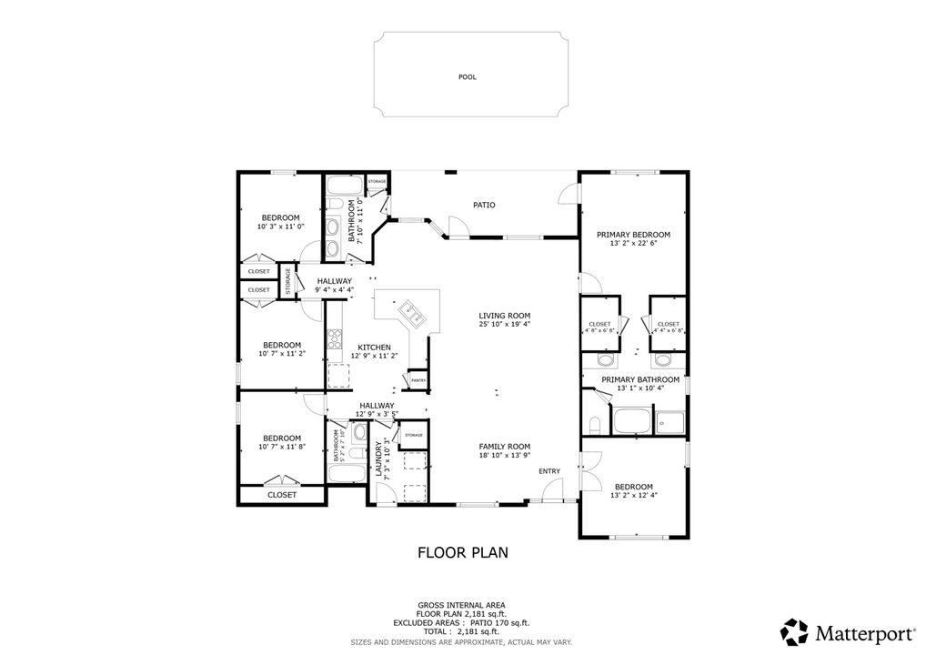 For Sale: $600,000 (4 beds, 3 baths, 2307 Square Feet)