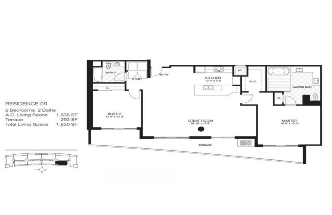 En Venta: $1,100,000 (2 camas, 2 baños, 1538 Pies cuadrados)