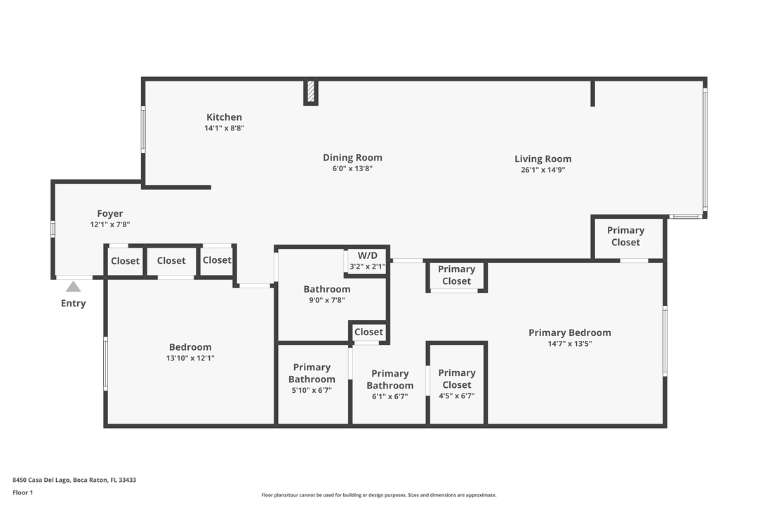 For Sale: $319,995 (2 beds, 2 baths, 1470 Square Feet)