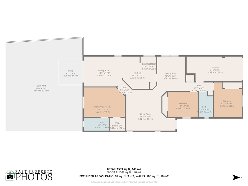 For Sale: $472,900 (3 beds, 2 baths, 1509 Square Feet)