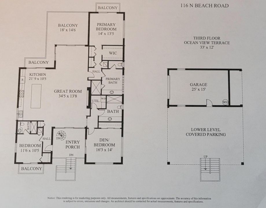 На продажу: $5,750,000 (3 спален, 3 ванн, 2226 Квадратных фут)