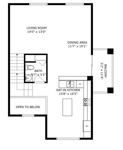 На продажу: $490,000 (3 спален, 2 ванн, 1831 Квадратных фут)