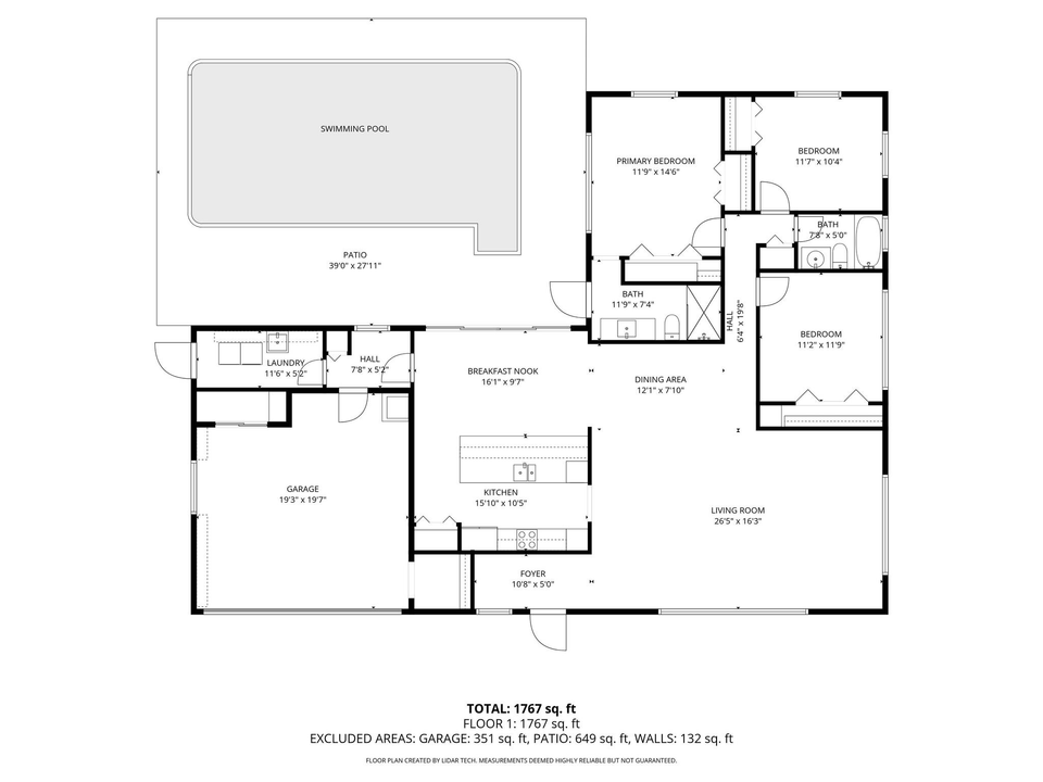 合同活跃: $875,000 (3 贝兹, 2 浴室, 1839 平方英尺)