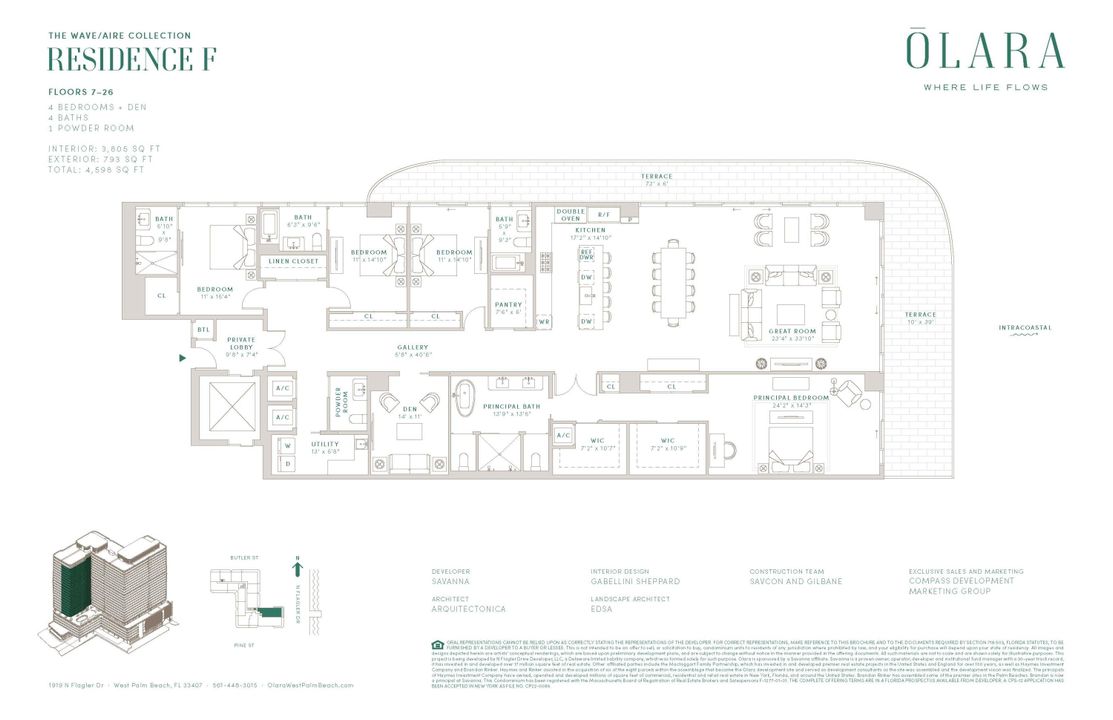 待售: $6,590,000 (4 贝兹, 4 浴室, 3805 平方英尺)
