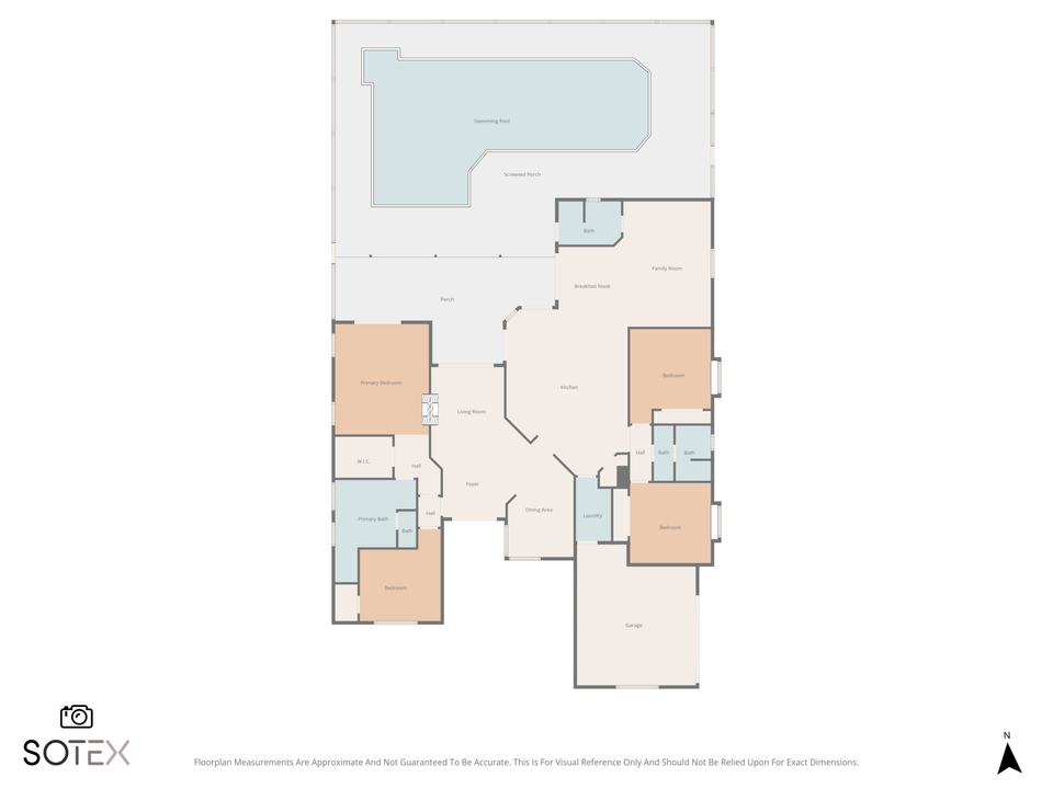 Activo con contrato: $899,999 (4 camas, 3 baños, 2649 Pies cuadrados)