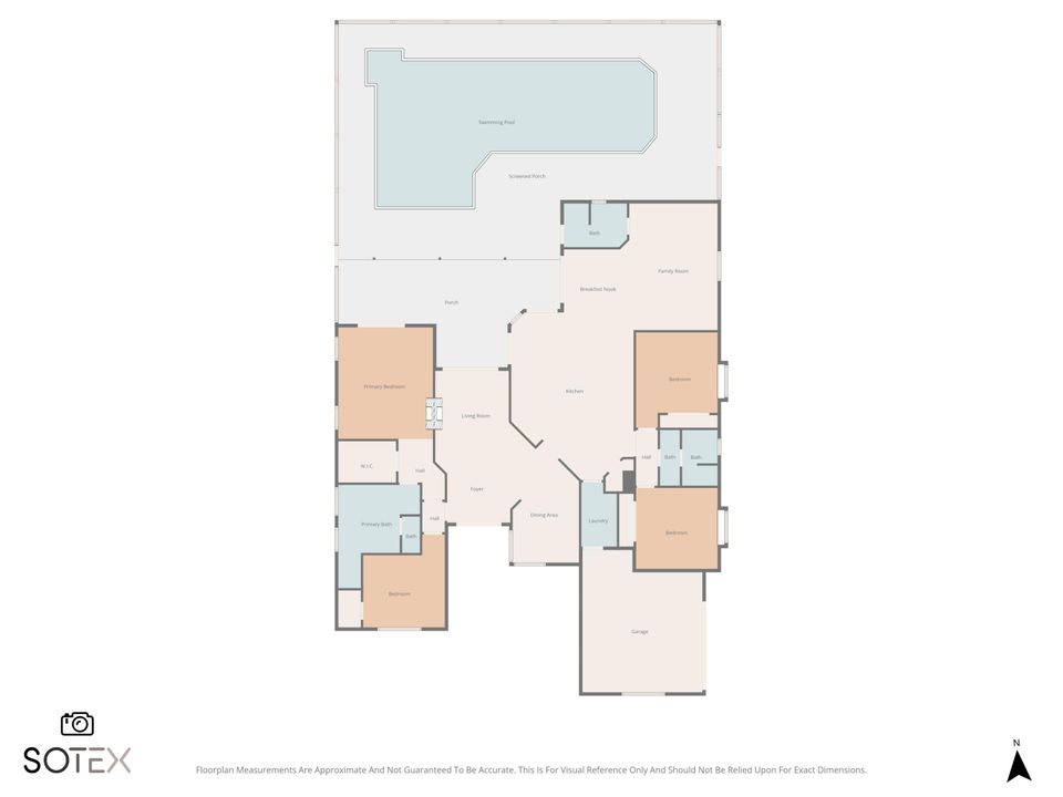 Activo con contrato: $899,999 (4 camas, 3 baños, 2649 Pies cuadrados)