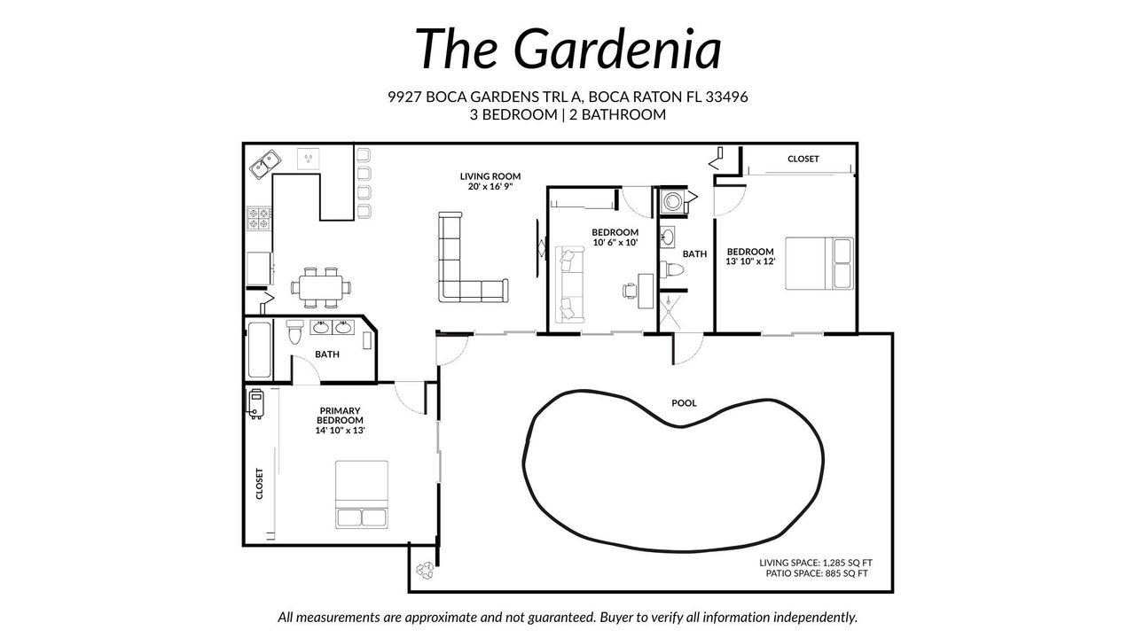 For Sale: $485,000 (3 beds, 2 baths, 1276 Square Feet)