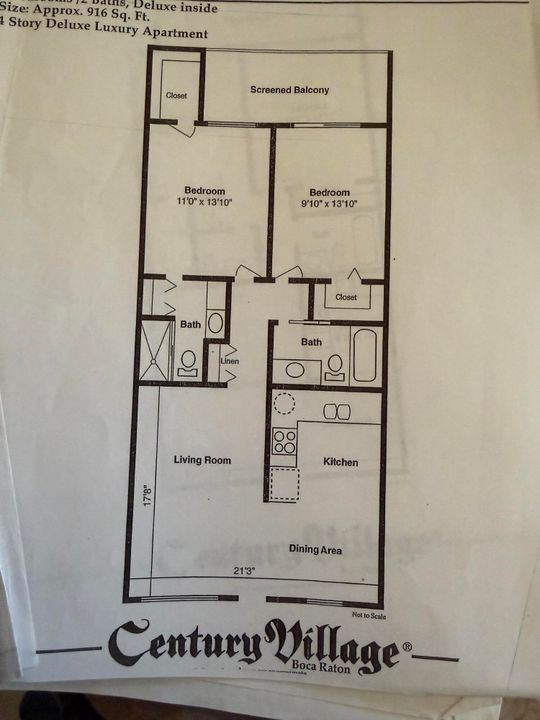 Active With Contract: $99,900 (2 beds, 2 baths, 896 Square Feet)