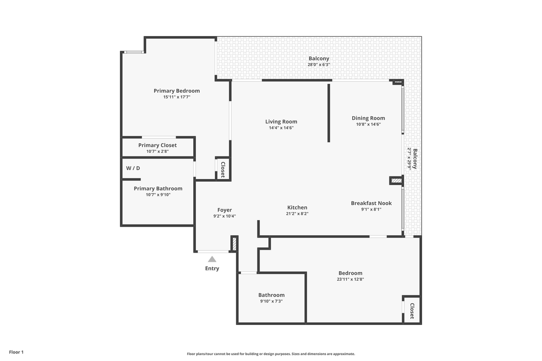 For Sale: $1,423,000 (2 beds, 2 baths, 1435 Square Feet)