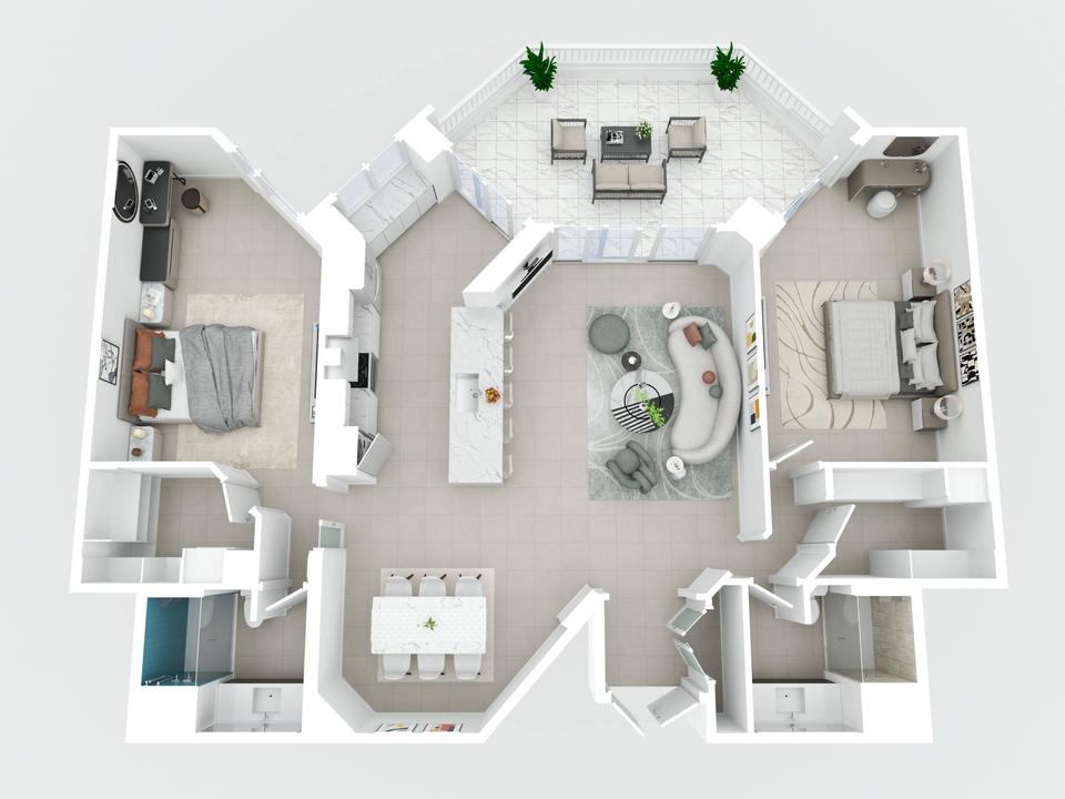 For Sale: $1,650,000 (2 beds, 2 baths, 1446 Square Feet)